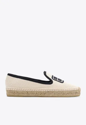 Logo-Embroidered Espadrilles