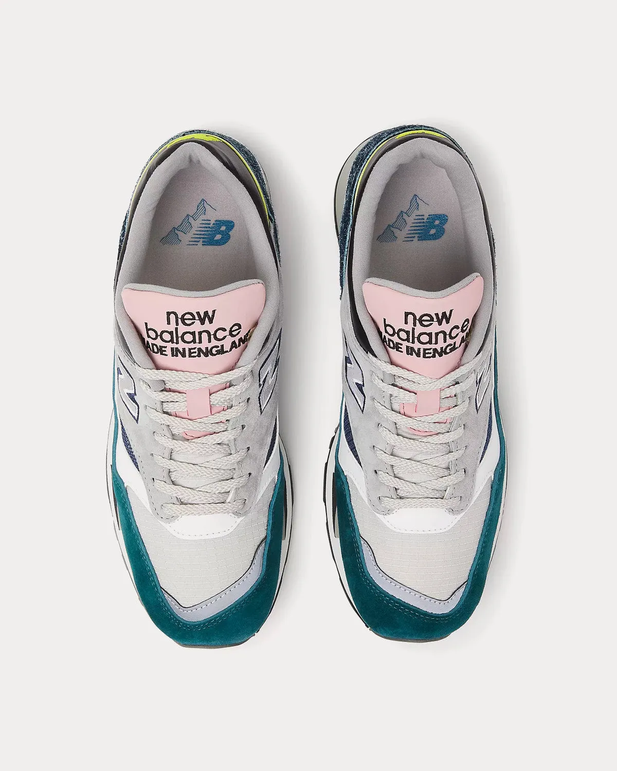 MADE in UK 1500 Pacific / Majolica Blue / Dawn Blue Low Top Sneakers