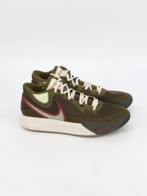 Men's Brand Logo Printed Basketball Shoes,Olive