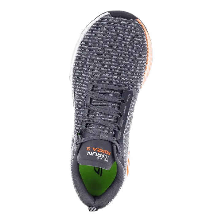 Mens GO Run Forza 3 Orange/Grey