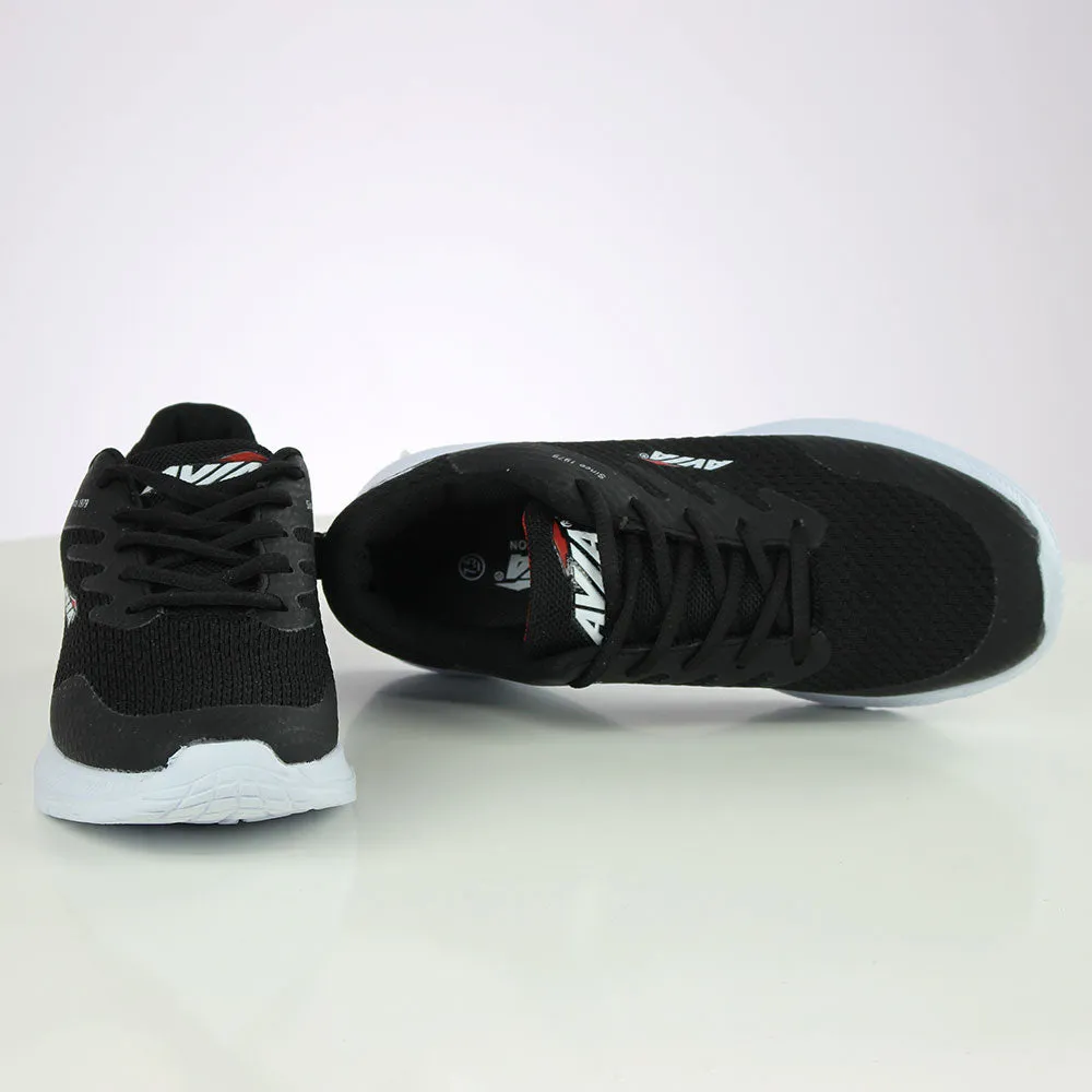 Men's In Side Striped Shoes,Black