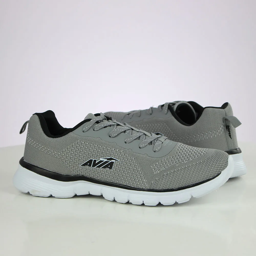 Men's Mesh Embroidered Style Shoes,Grey
