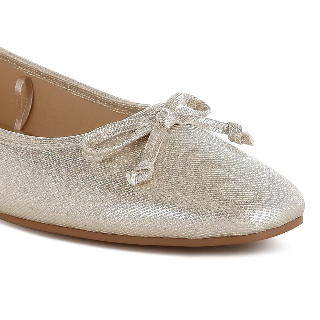 Metallic Ballet Flats