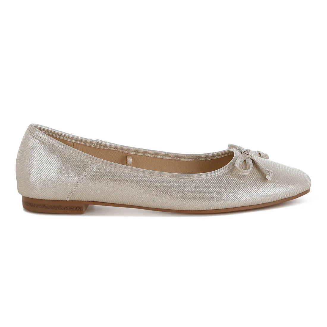 Metallic Ballet Flats
