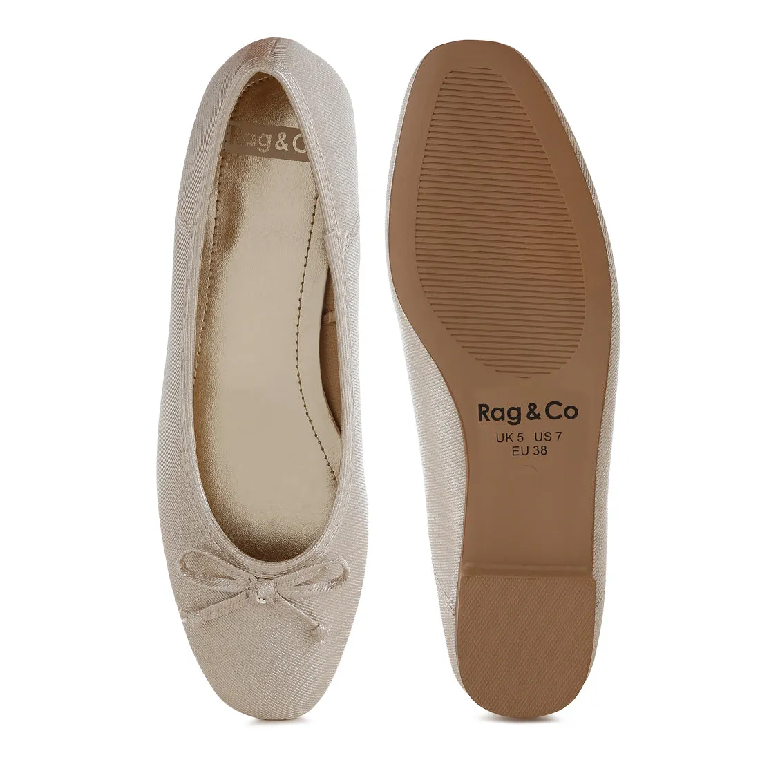 Metallic Ballet Flats