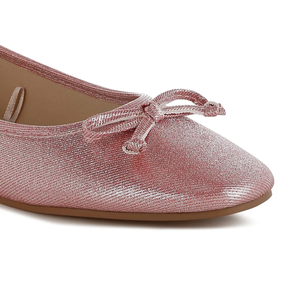 Metallic Ballet Flats