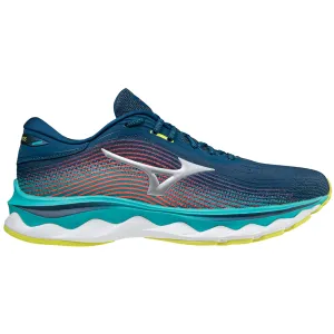 Mizuno Wave Sky 5 Men's GSea/Silver/IgnitionRed