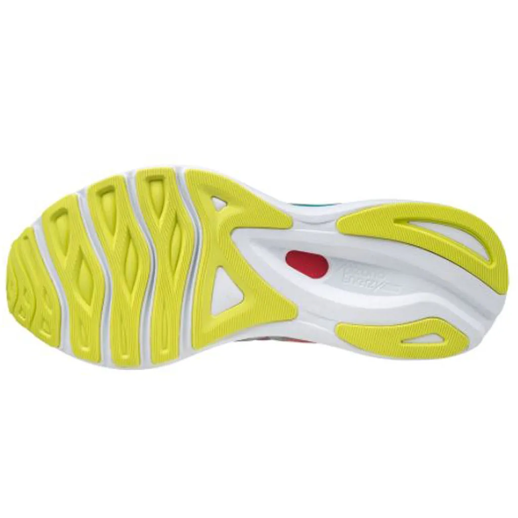 Mizuno Wave Sky 5 Men's GSea/Silver/IgnitionRed