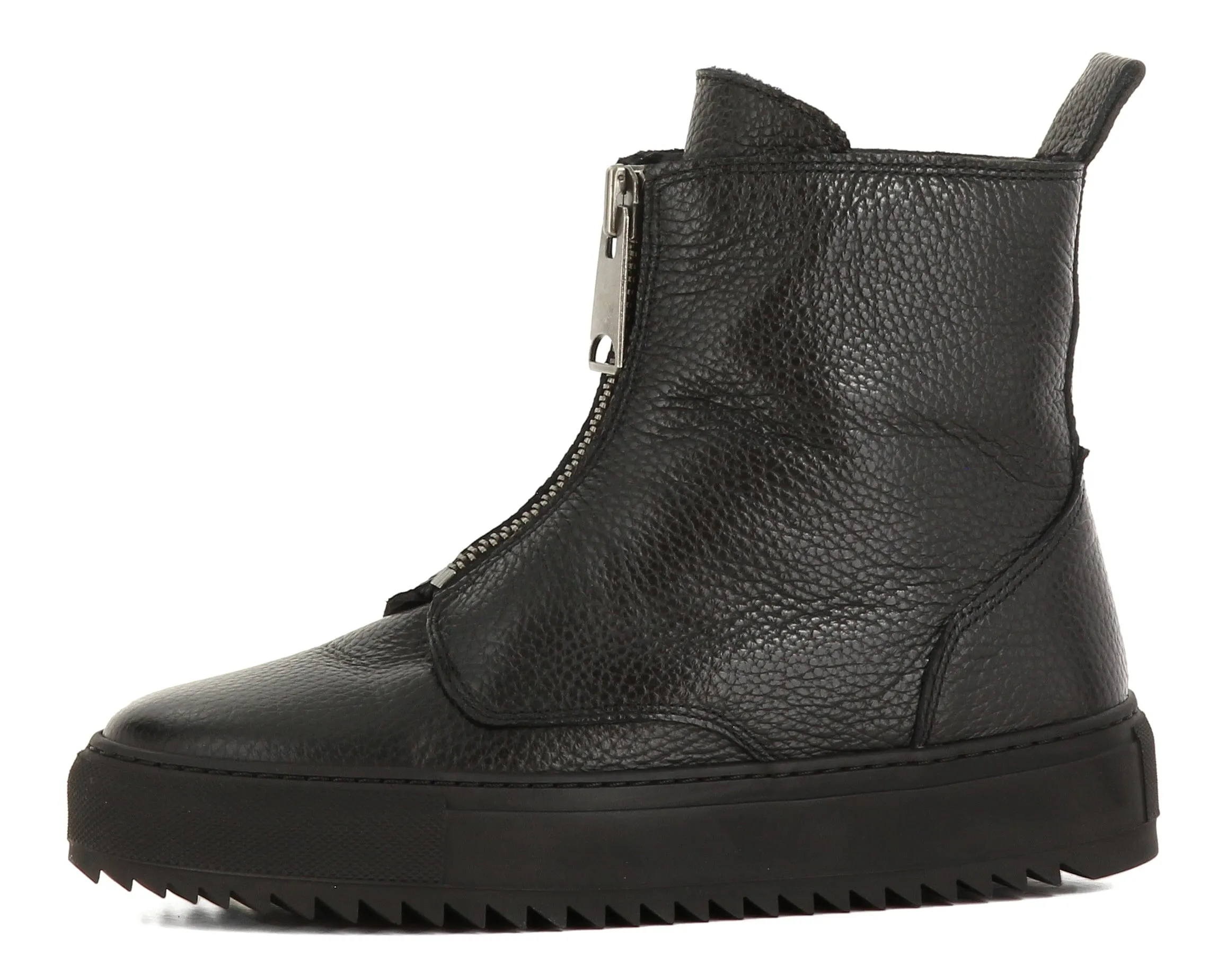 Molly sneaker med fór | Sort