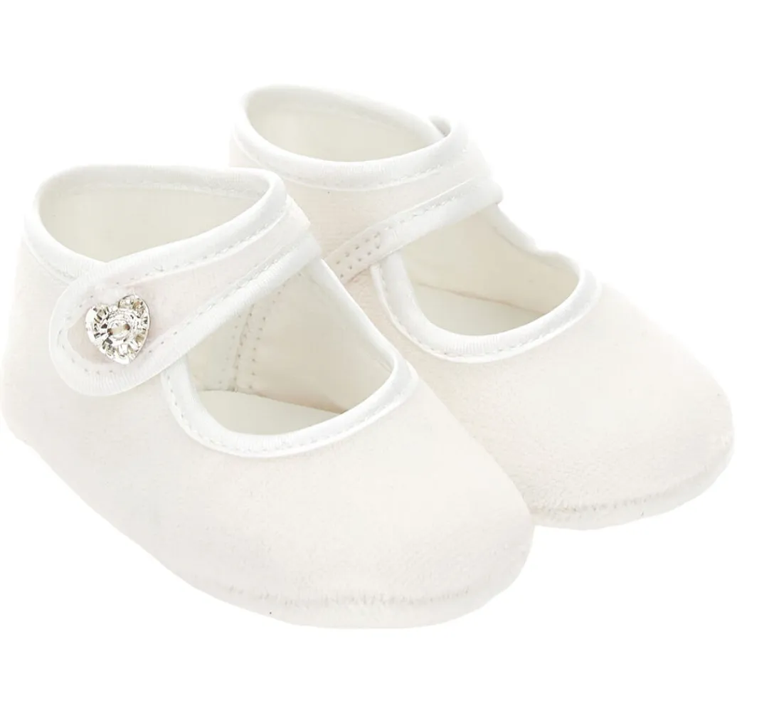 MONNALISA VELVET BALLET FLATS