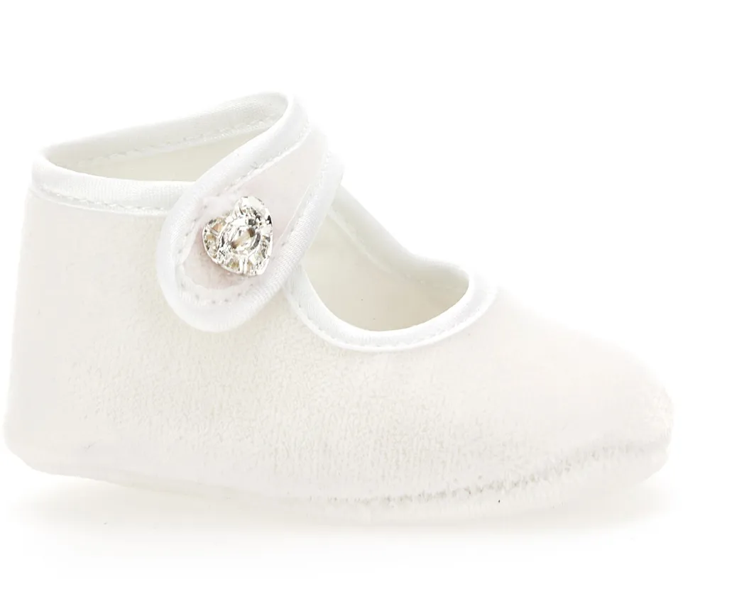 MONNALISA VELVET BALLET FLATS