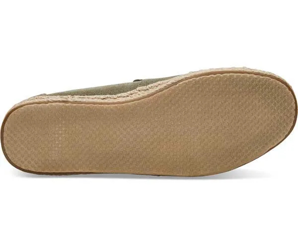 M's Deconstructed Rope Canvas  - Olive Washed Canvas