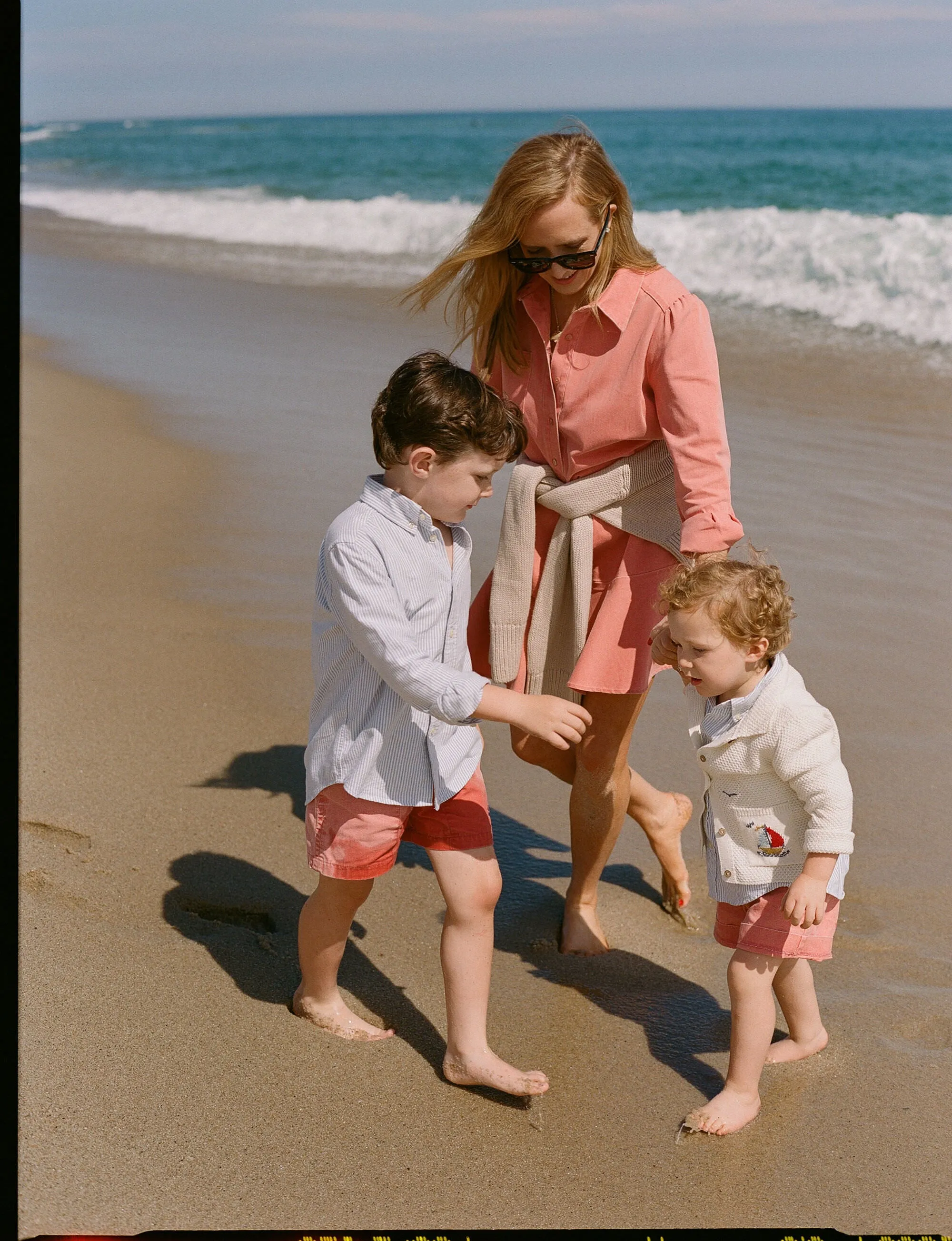 Nantucket Red Stretch Twill Callahan Shirt Dress