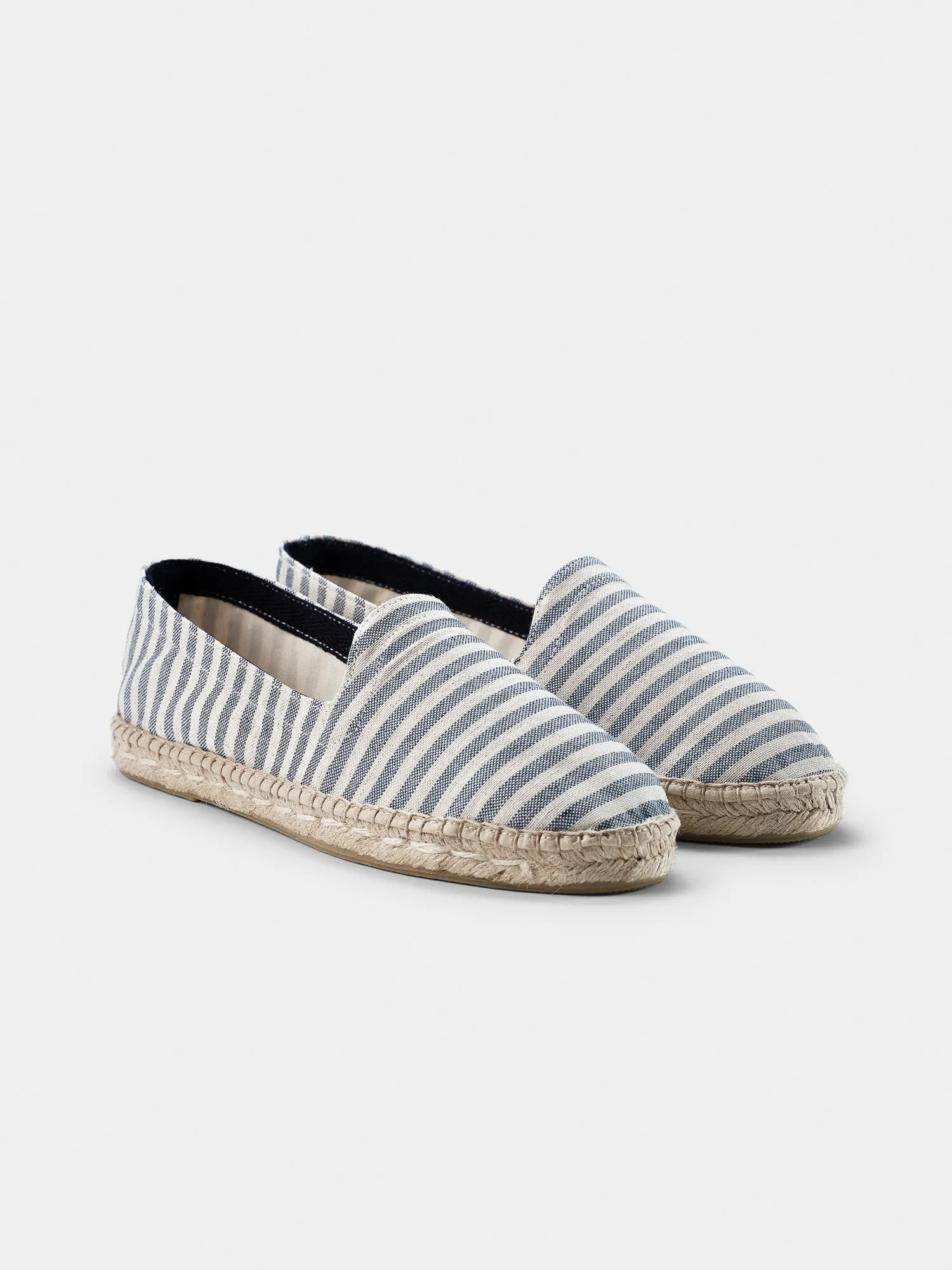 Navy Stripe Seaqual Espadrilles