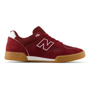 New Balance Numeric 600 Tom Knox Skateboard Shoe - Burgundy/Gum