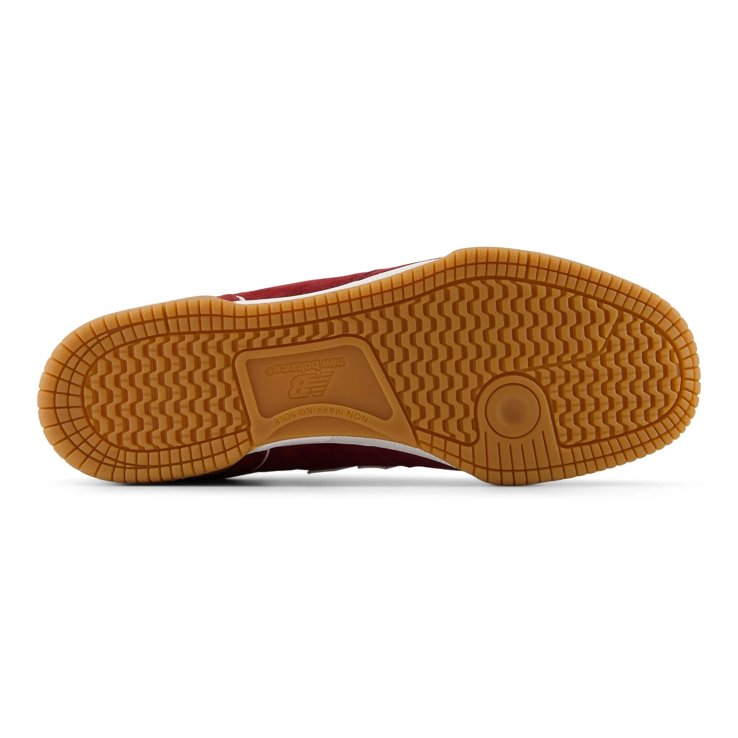 New Balance Numeric 600 Tom Knox Skateboard Shoe - Burgundy/Gum