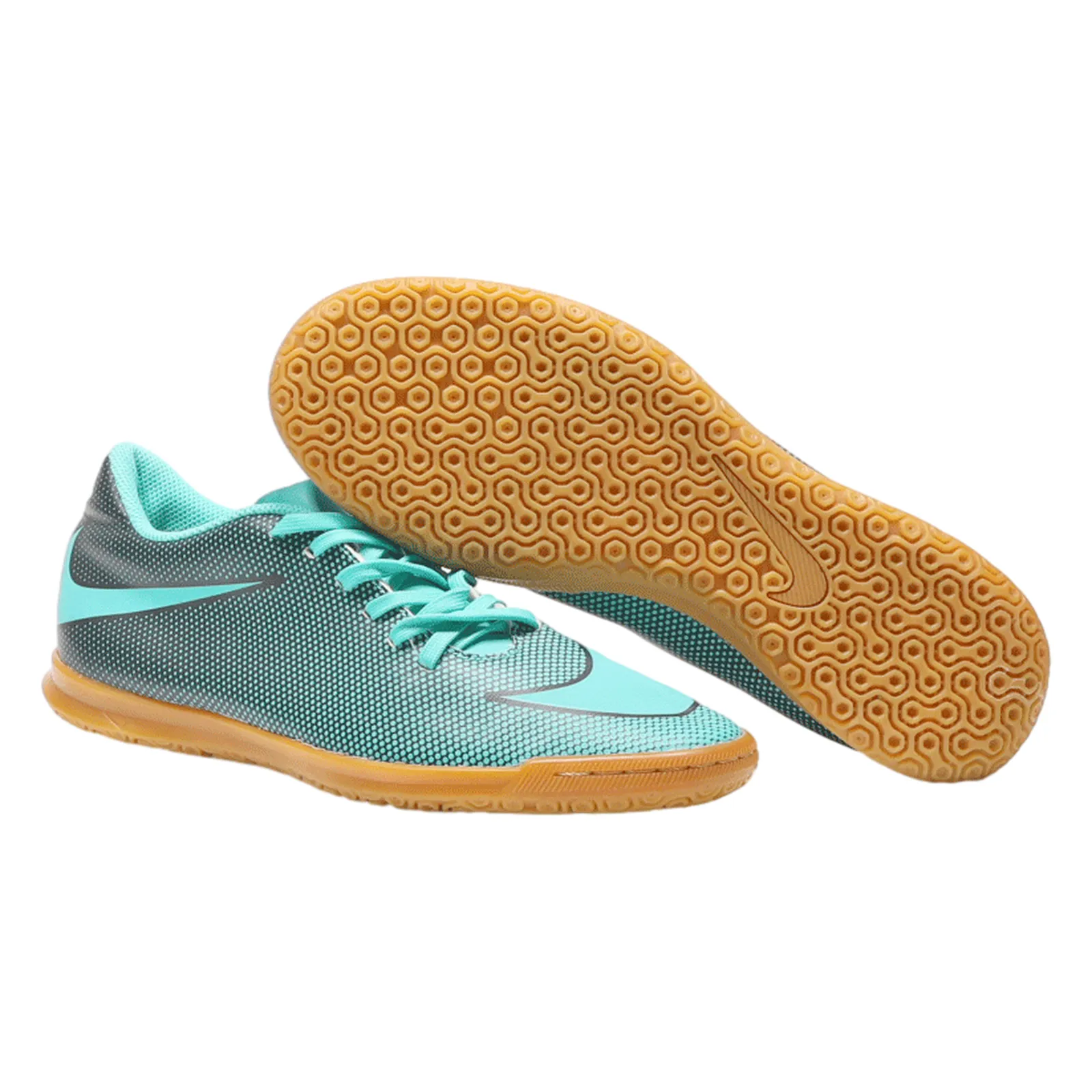 NIKE Sneaker Trainers Green Synthetic Mens UK 7