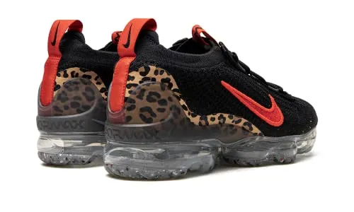Nike Womens WMNS Air Vapormax Flyknit 2021 DH4090 001 Leopard - Size 8W