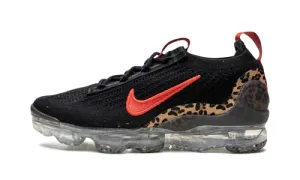 Nike Womens WMNS Air Vapormax Flyknit 2021 DH4090 001 Leopard - Size 8W