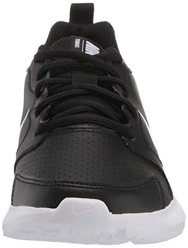 Nike Women's WMNS Todos Black/White Leather Running Shoes-4 UK (6 US) (BQ3201-001)