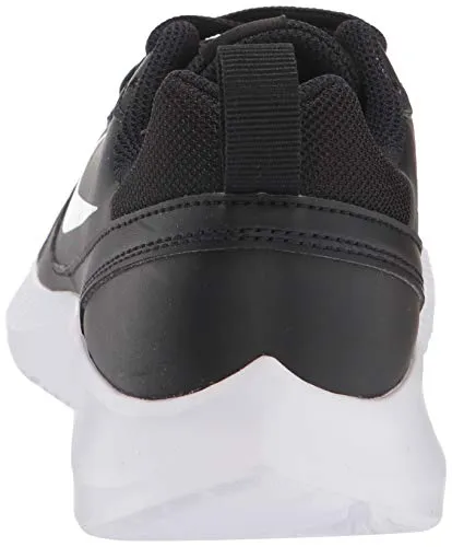Nike Women's WMNS Todos Black/White Leather Running Shoes-4 UK (6 US) (BQ3201-001)