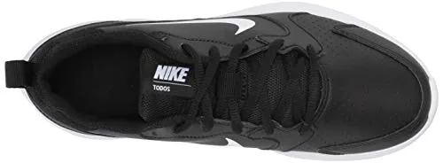 Nike Women's WMNS Todos Black/White Leather Running Shoes-4 UK (6 US) (BQ3201-001)