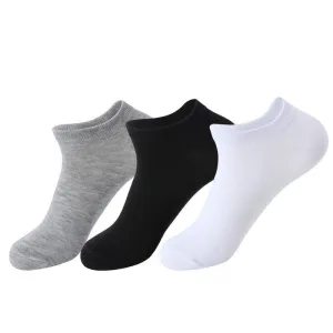 No Show Socks Low Cut Ankle Socks Casual Cotton Socks for Men & Women 3 Pairs