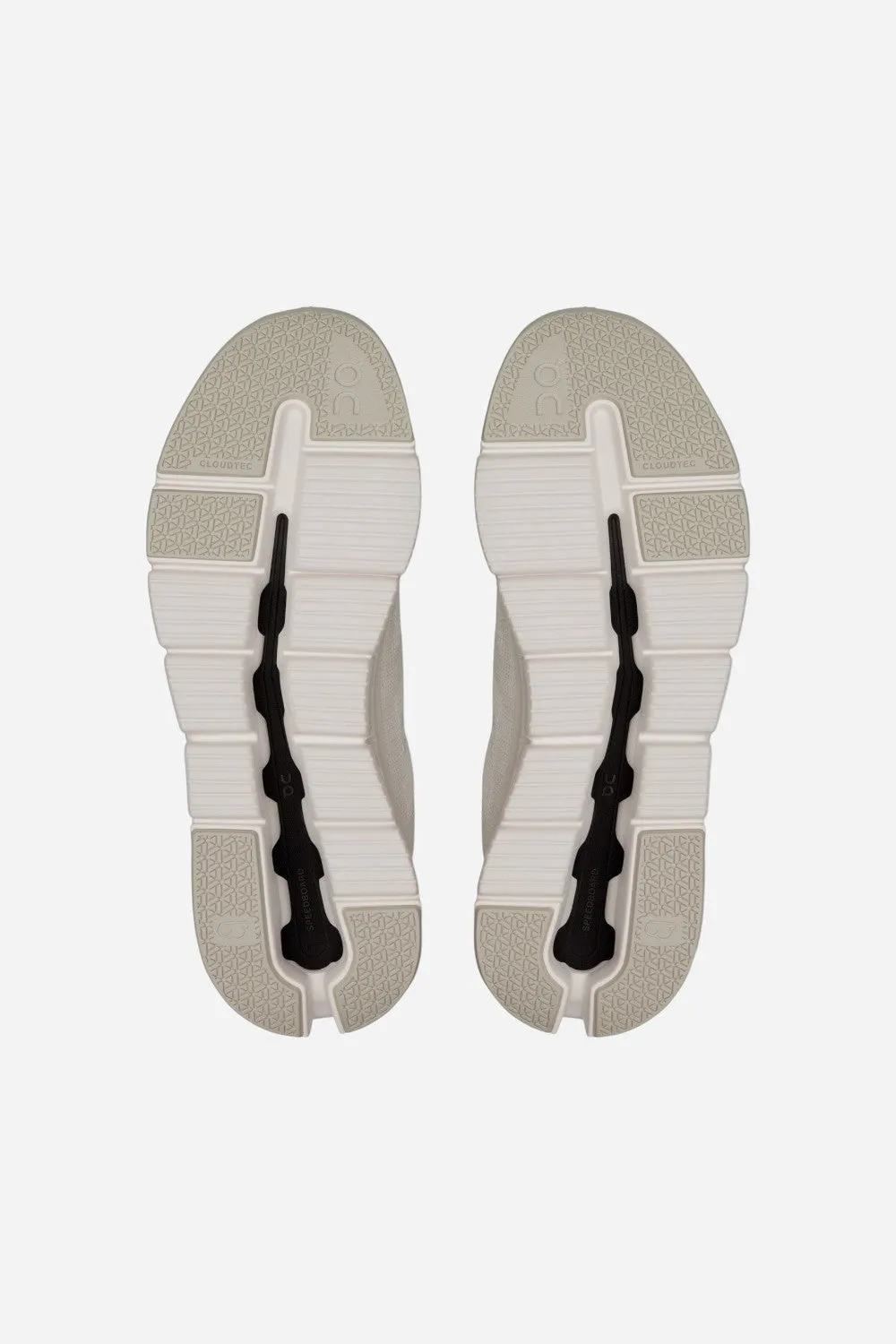 On Running Mens Cloudrift Sneakers in Ivory/Cream