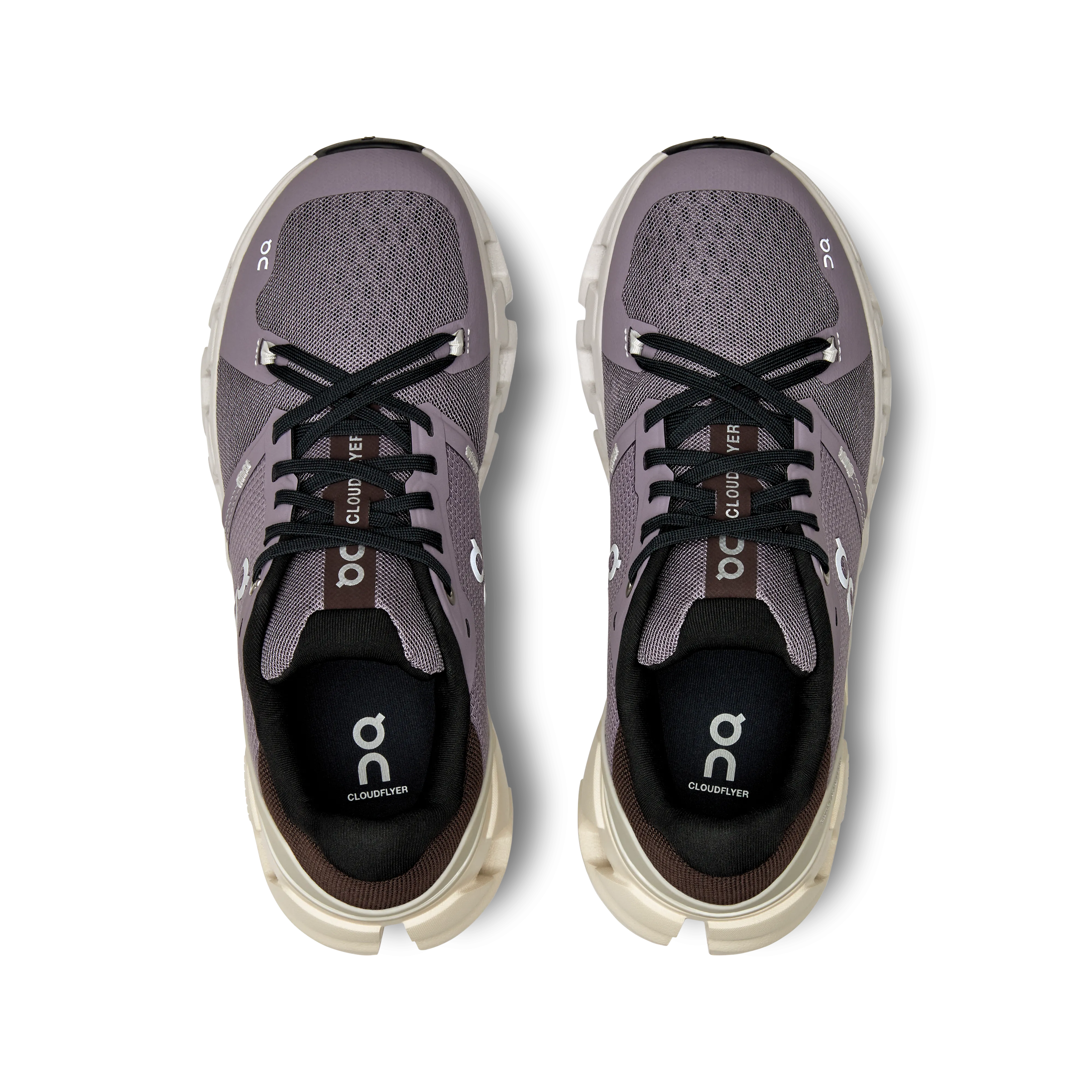 On Running Women's Cloudflyer 4 Shoes - Shark / Pearl