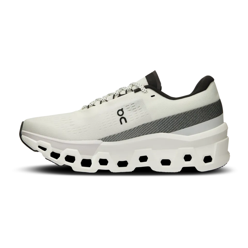 On Women's Cloudmonster 2 White/Frost