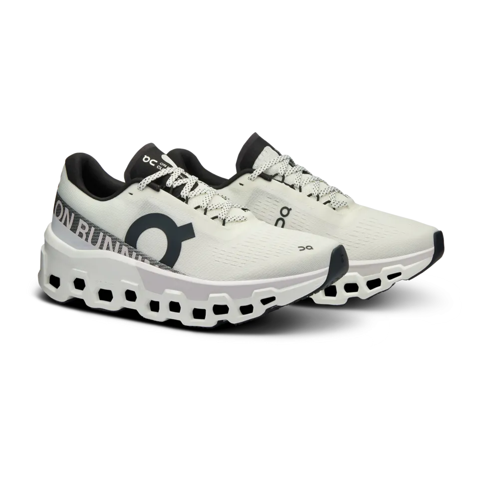 On Women's Cloudmonster 2 White/Frost