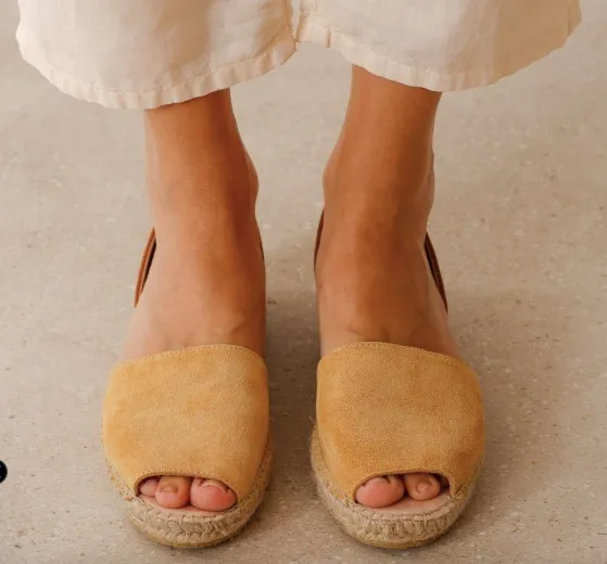 Open Toe Espadrilles - Indi & Cold
