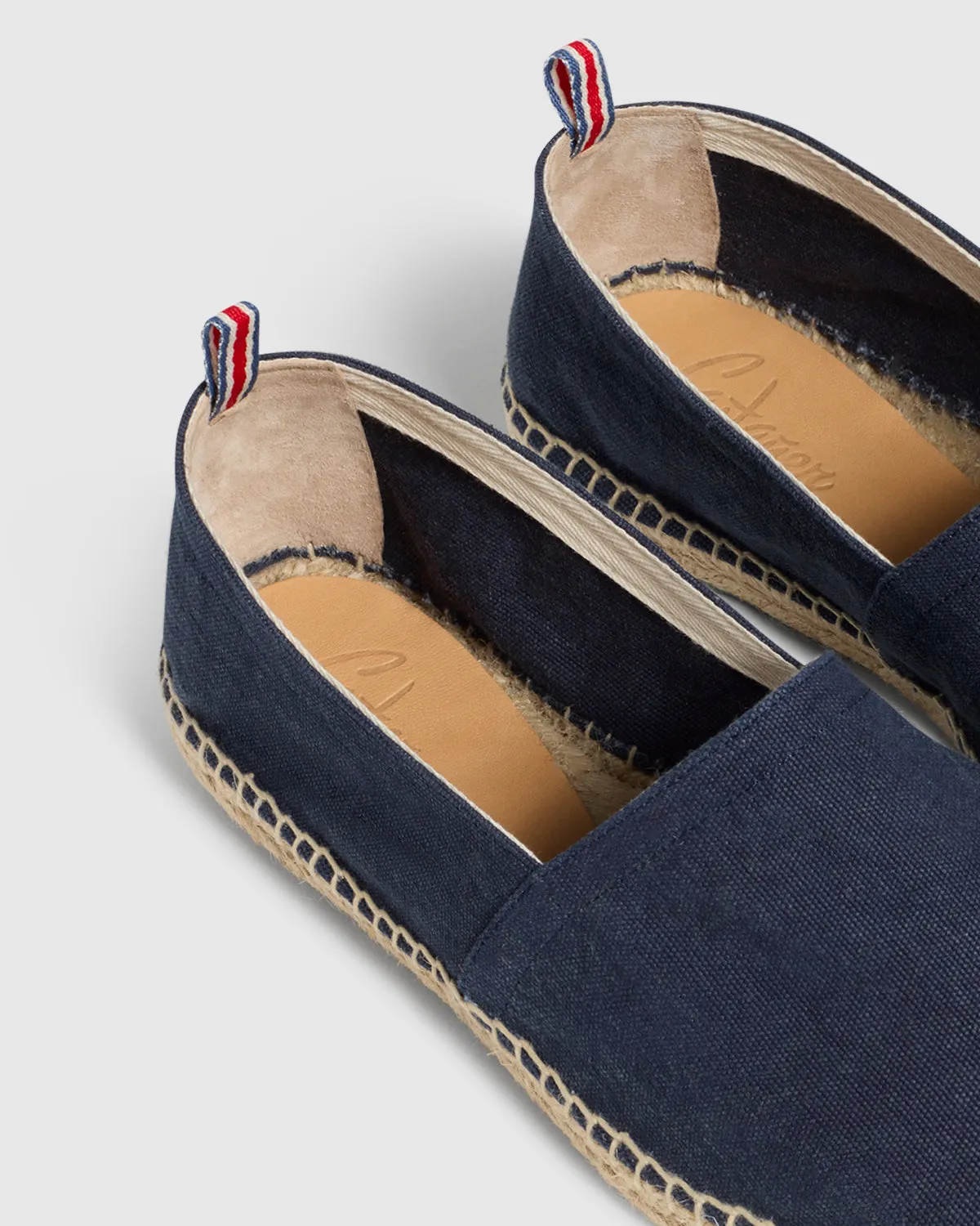 Pablo Navy Canvas Espadrille