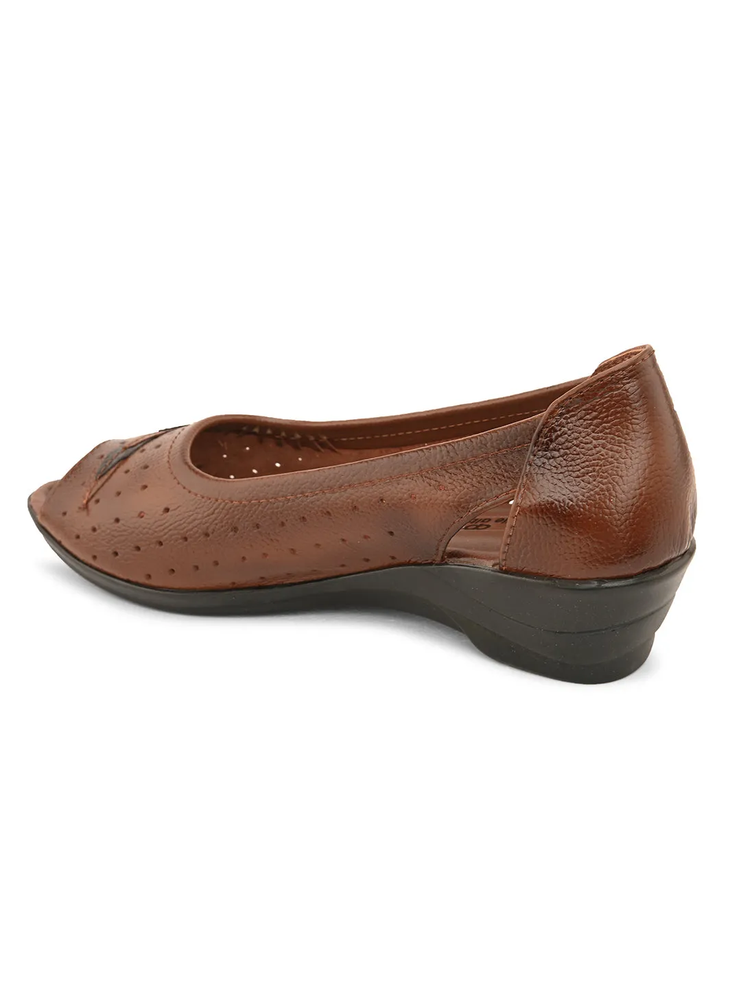 Pelle Albero Women's Brown Genuine Leather Casual Belly