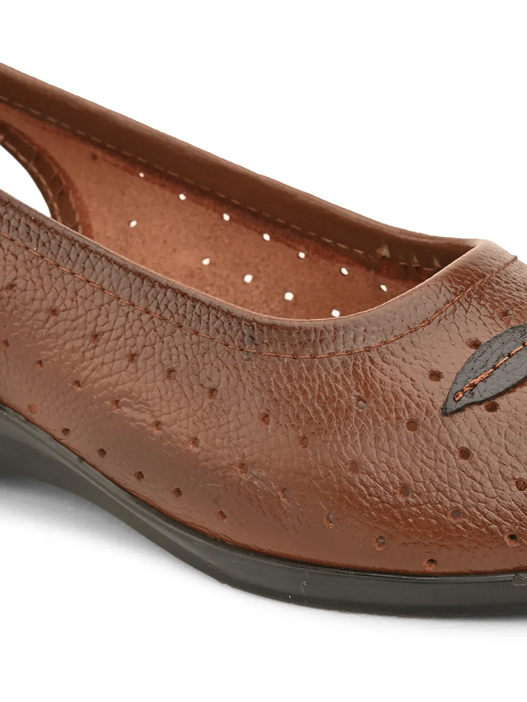 Pelle Albero Women's Brown Genuine Leather Casual Belly