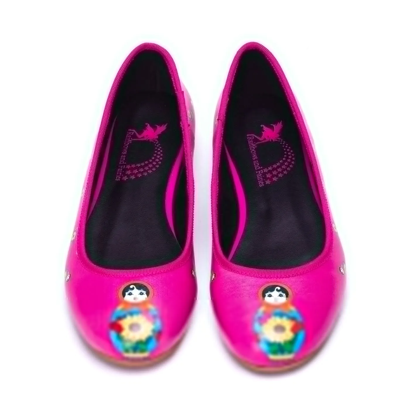 Pink Babette Ballet Flats