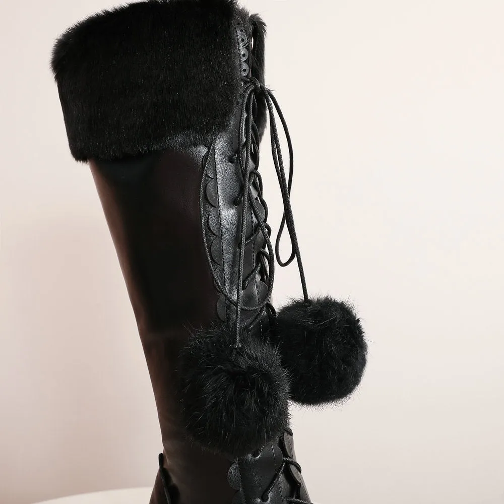 Princess Bowtie High Boots kodez