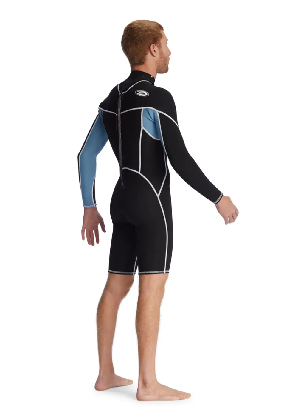Quiksilver Mens Capsule Saturn 2/2mm Long Sleeve Back Zip Spring Suit