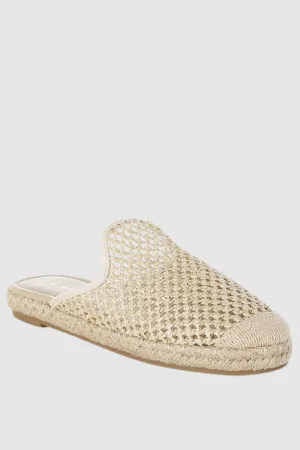 Raffia Espadrilles Mules