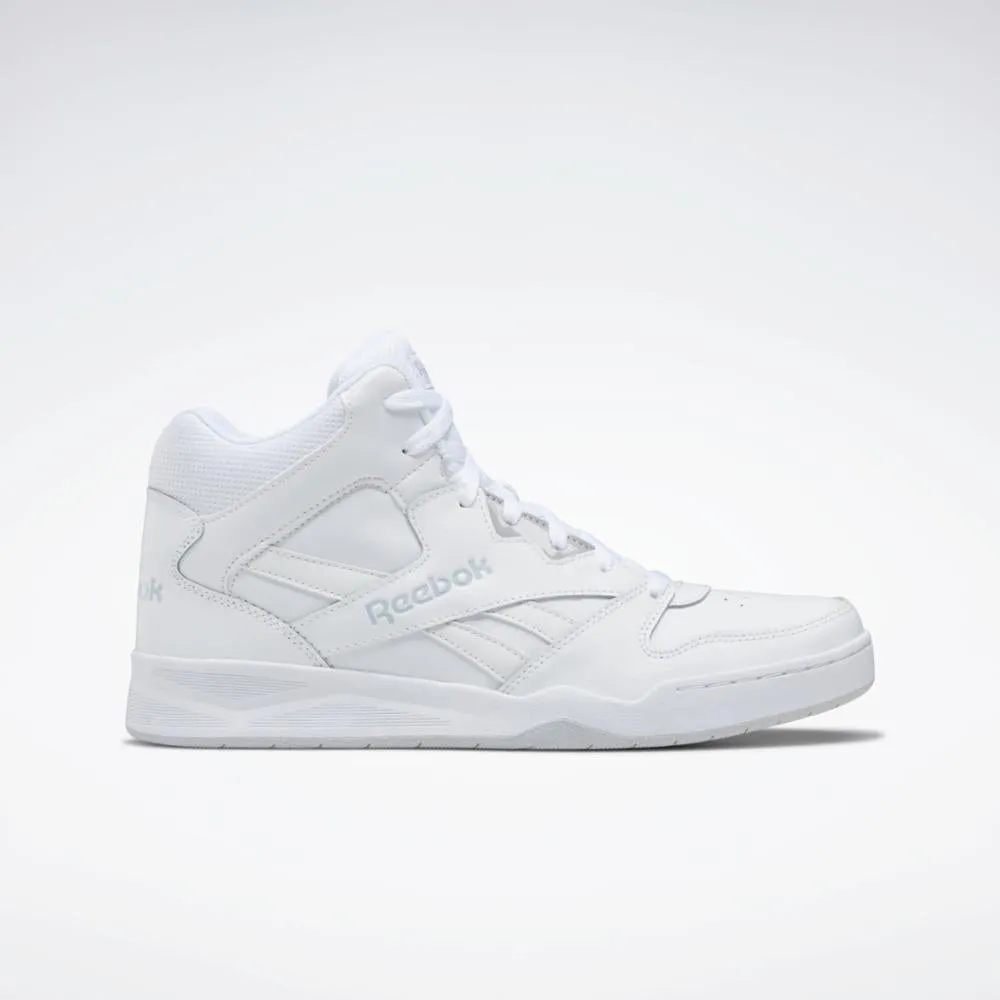 Reebok Footwear Men Royal BB4500 Hi 2.0 Shoes WHT/LGH SOLID GRY