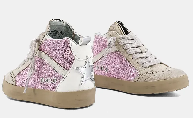 Riley Toddler - Pink Glitter