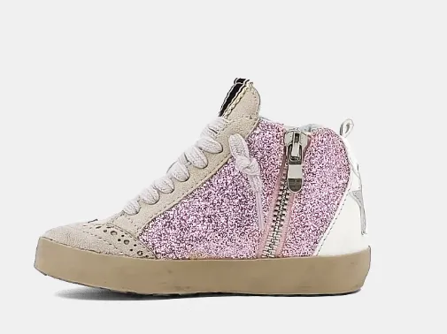 Riley Toddler - Pink Glitter
