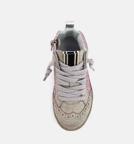 Riley Toddler - Pink Glitter