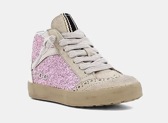 Riley Toddler - Pink Glitter