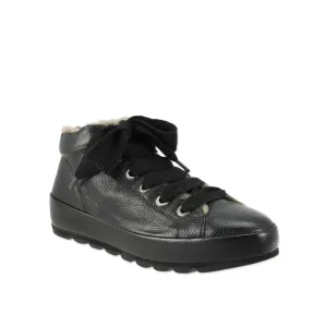 Ron White "Kleo" Onyx Tumbled Calf Sneaker