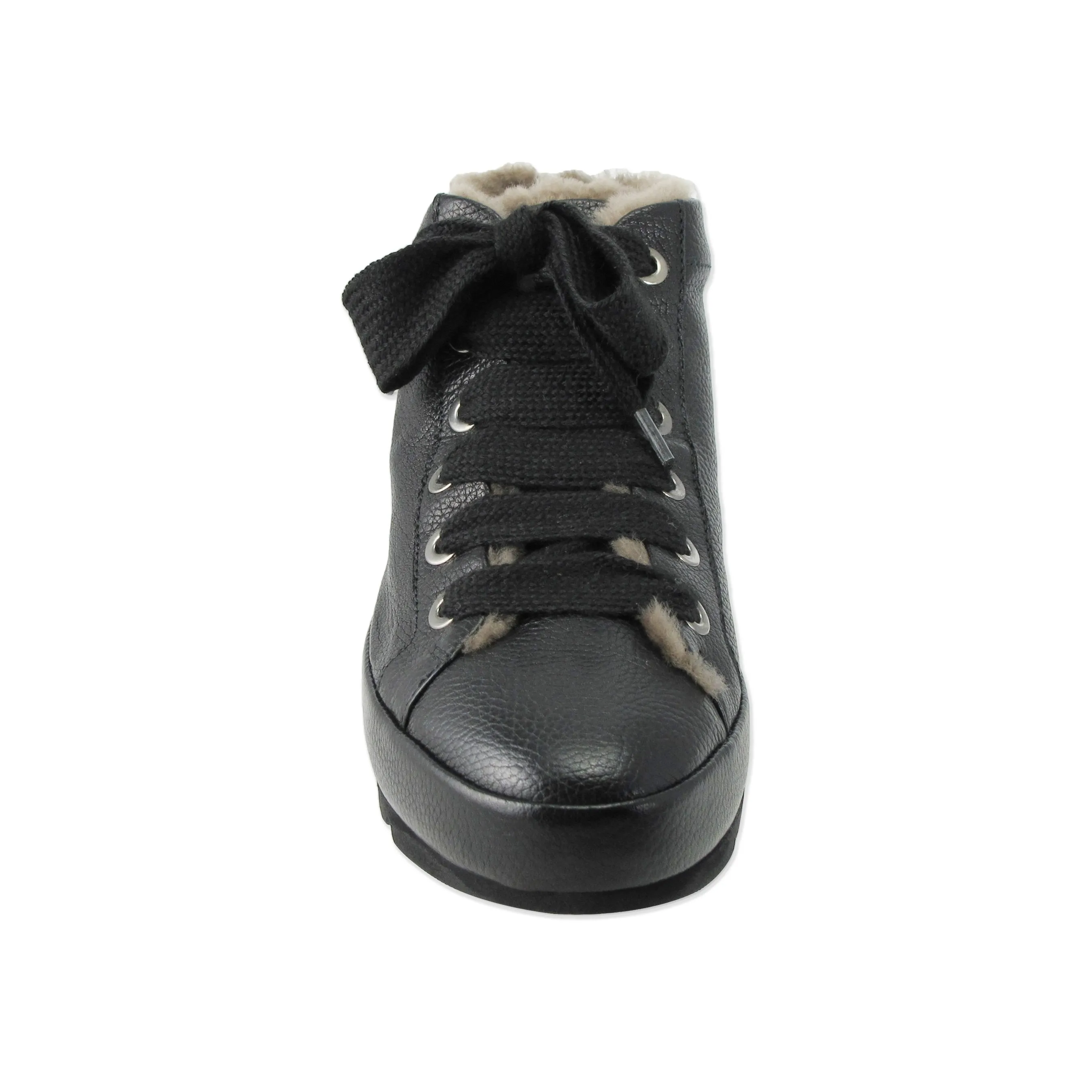 Ron White "Kleo" Onyx Tumbled Calf Sneaker