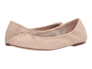 Sam Edelman Felicia Sand Slip-On Rounded Toe Flexible Ballet Comfortable Flat