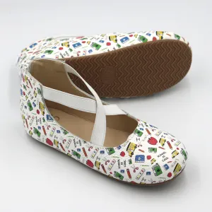 School Is Cool Ballet Flats