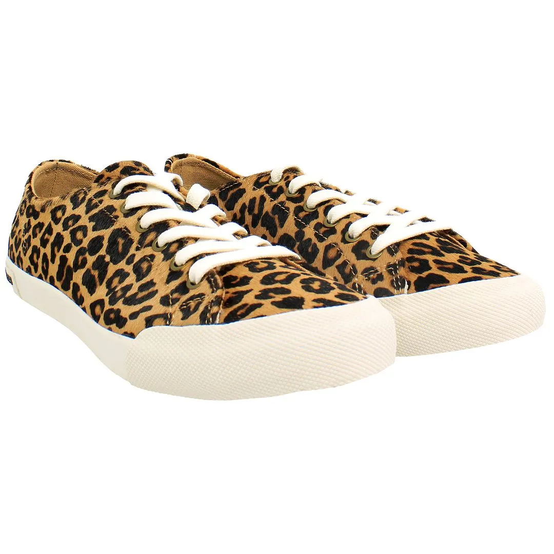 Seavees Monterey Mulholland Womens Brown Plimsolls