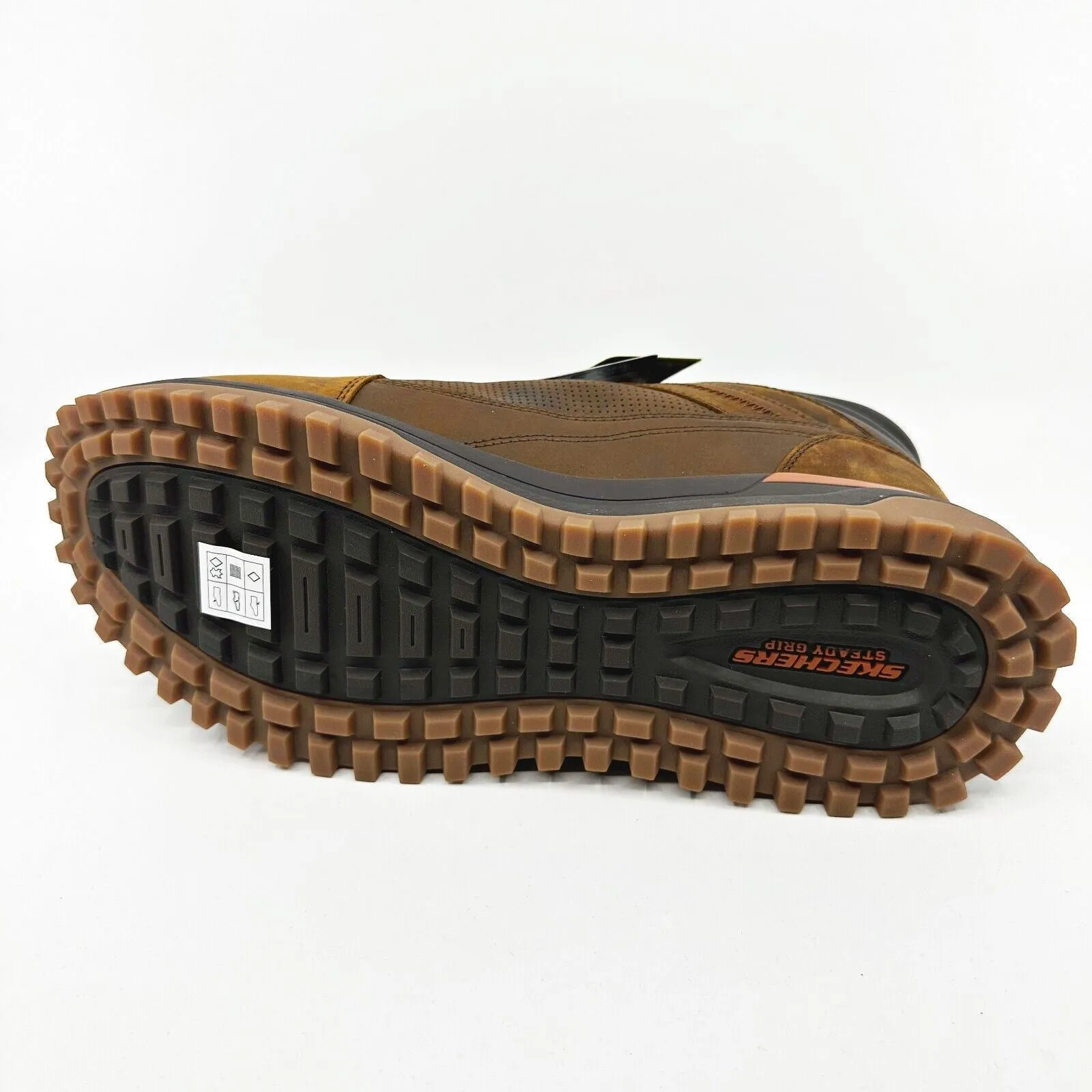 Skechers Streetwear Sole Trek Mayock Dark Brown Mens Size 13 Leather Boots